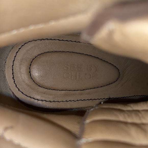 SEE BY CHLOE lace up wedge sneakers - Picture 5 of 5